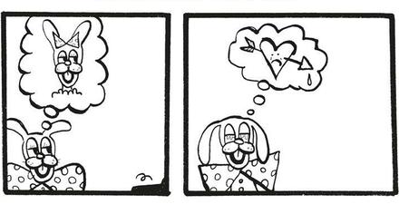 Depressionen, Versagensängste und gestörte Eigenwahrnehmungen: Eine Szene aus dem „Stups &amp; Krümel Mega Sammelband“.