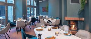 Ungewöhnlich klares Ambiente für ein indisches Restaurant, aber hier will man auch die Länderküche Indiens mit Europa verschmelzen: Kreuz und Kümmel