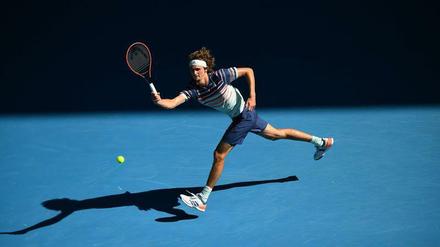 Aus dem Schatten. Alexander Zverev steht erstmals in einem Grand-Slam-Halbfinale