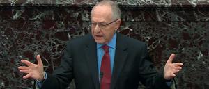 Der Star in Trumps Verteidiger-Team: Alan Dershowitz. 