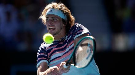 Alexander Zverev ist in Melbourne in Topform. 