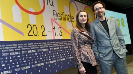 Das Leitungsduo von 2020. Mariette Rissenbeek und Carlo Chatrian.