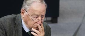 Alexander Gauland, AfD Fraktionsvorsitzender. 