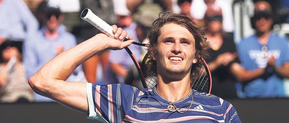 Im Hier und Jetzt. Dass es Alexander Zverev soweit bringen könnte, hatte ihm vor dem Turnier kaum jemand zugetraut – am allerwenigsten er selbst.