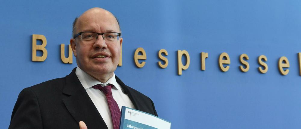 Peter Altmaier sieht die deutsche Wirtschaft auf einem guten Weg.