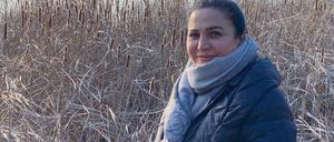 Jasmin Taylor, Berliner Tourismusunternehmerin am Neuendorfer See in Brandenburg.