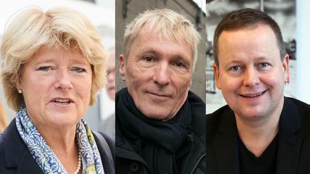 Monika Grütters, Hubertus Knabe und Klaus Lederer.
