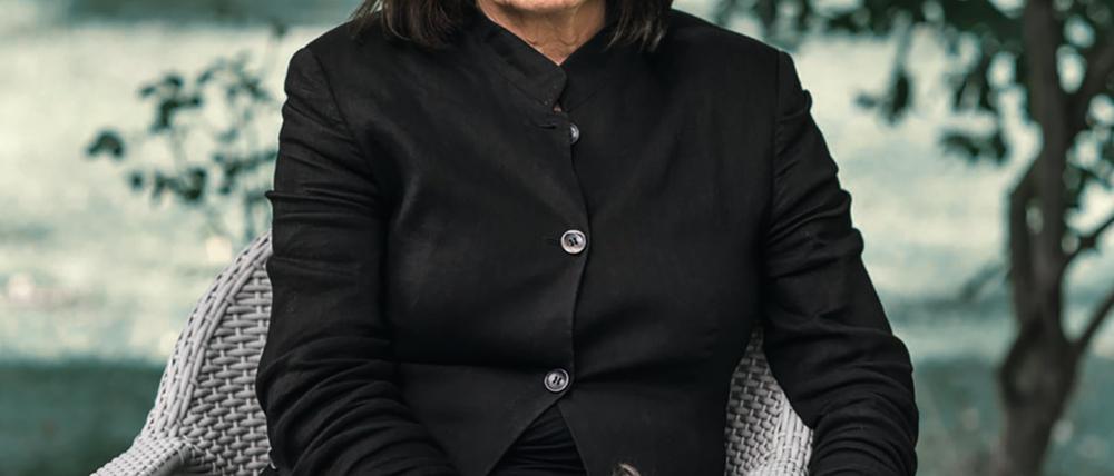 Hält nichts von „weiblicher Selbstüberhöhung“: Die Berliner Schriftstellerin Monika Maron/Foto: Jonas Maron/S. Fischer Verlag