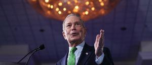 Mike Bloomberg, Bewerber um die Präsidentschaftskandidatur der US-Demokraten 