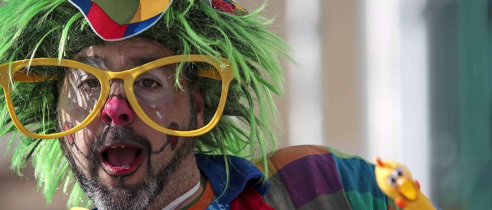 Wenn im Rheinland der Karneval ansteht, kann sich Friedhelm Funkel so richtig ins Getümmel stürzen.