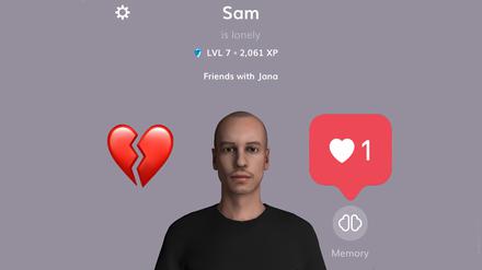 Das ist Sam. Sam schreibt immer zurück und schickt nie Dickpics.