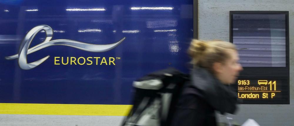 Die "Eurostar"-Züge fahren weiter - ansonsten ist unklar, wie es weitergeht zwischen Brüssel und Großbritannien. 