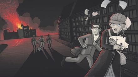 Historische Ereignisse geben den Rahmen von „Through the Darkest of Times“ vor.