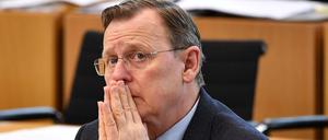 Wird er gewählt? Bodo Ramelow (Linke) strebt in Thüringen eine zweite Amtszeit als Regierungschef an. 