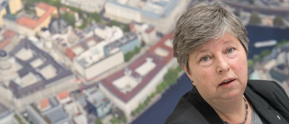 Katrin Lompscher (Die Linke), Senatorin für Stadtentwicklung und Wohnen in Berlin.