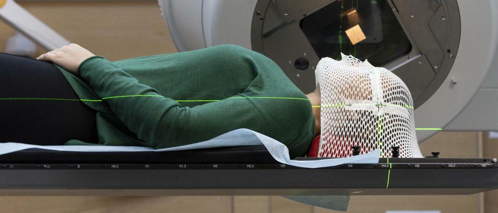 Krebsbehandlung mit einem medizinischen Elektronen-Linearbeschleuniger