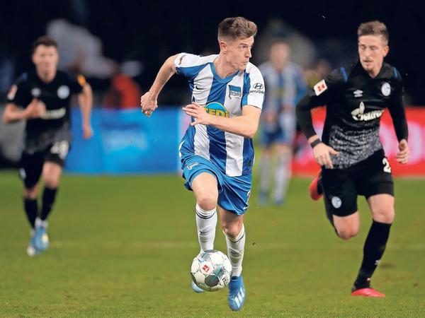 Schritt nach vorne: Mit Krzysztof Piatek soll auch der zuletzt dürftige Fußball der Berliner endlich besser werden.