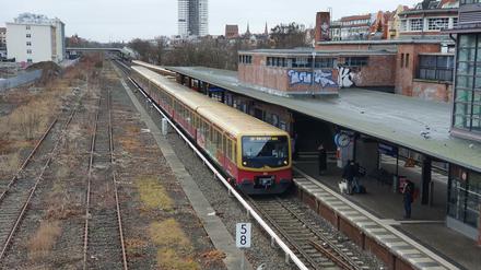 Am S-Bahnhof Feuerbachstraße ist die Trasse der ehemaligen „Stammbahn“ von Berlin nach Potsdam gut zu erkennen. Platz ist da.