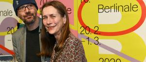 Doppelspitze mit Werbeeffekt: Geschäftsführerin Mariette Rissenbeek and der künstlerische Direktor Carlo Chatrian vor der Programm-Pressekonferenz am 29. Januar. 