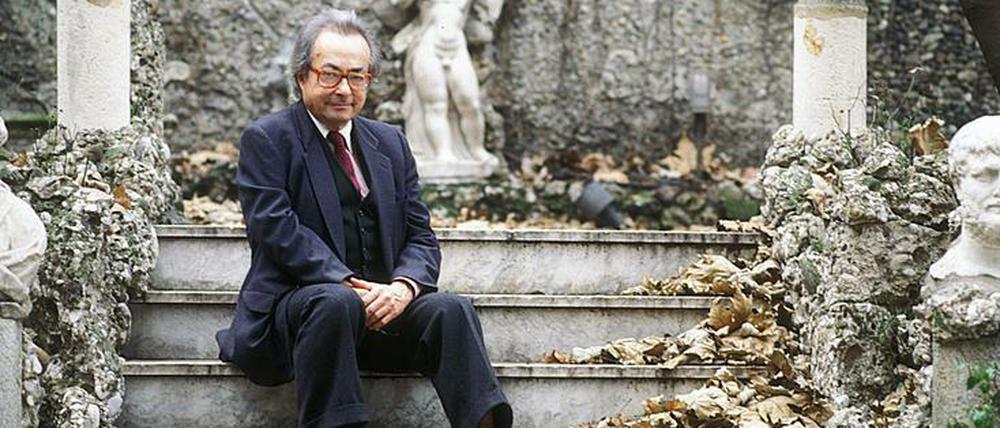 Kultureller Panoramablick. George Steiner (23. April 1929 - 3. Februar 2020).