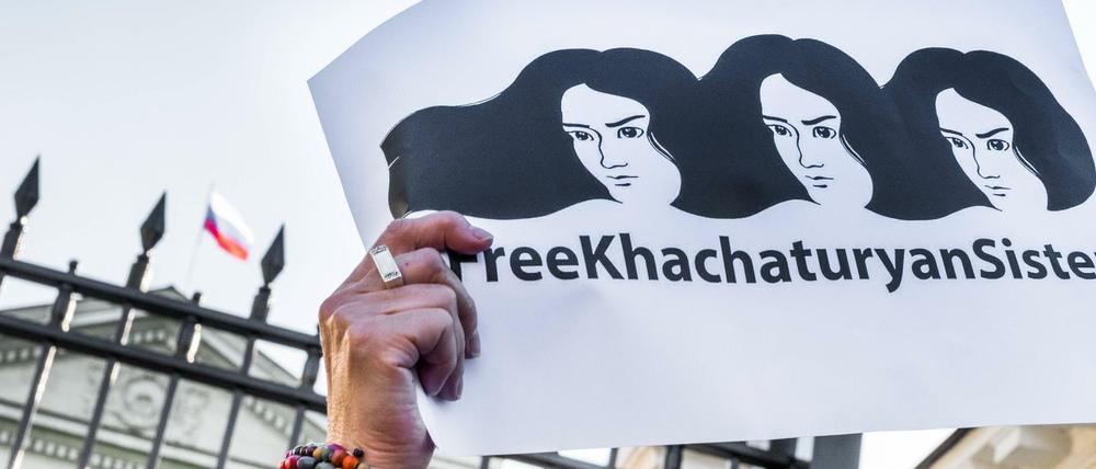 Die Solidarität mit den drei Schwestern war groß.