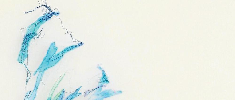 Stoff zum Träumen. Detail von Jana Cordeniers Arbeit „Untitled“ von 2019 (180 x 500 cm).