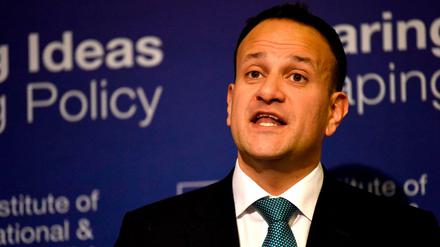 Die Partei von Irlands Regierungschef Leo Varadkar kommt in den Meinungsumfragen nur auf Platz drei.
