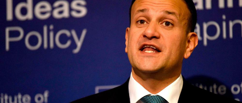 Die Partei von Irlands Regierungschef Leo Varadkar kommt in den Meinungsumfragen nur auf Platz drei.