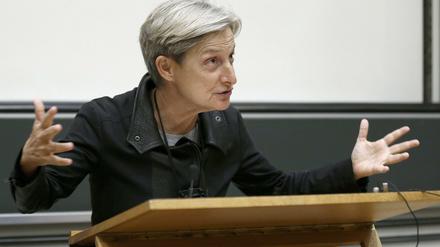 Philosophin Judith Butler, hier bei einer Veranstaltung in der Schweiz.