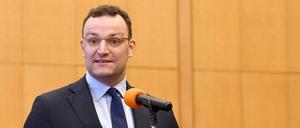 Mahnt zur Gelassenheit: Jens Spahn (CDU), Bundesminister für Gesundheit, bei seiner Pressekonferenz am Samstag in Bonn.
