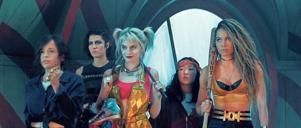 Club der Raubvögelinnen: Harley Quinn (Margot Robbie, Mitte) mit ihrer Girlgang.
