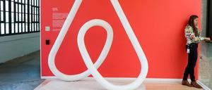 In der Zentrale. Airbnb hat seinen Hauptsitz in Kalifornien.