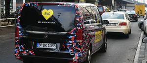 Das Verkehrsexperiment der BVG könnte bald enden.