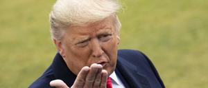 Der Präsident der USA Donald Trump.