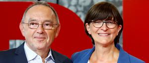 Die SPD-Chefs Saskia Esken und Norbert Walter-Borjans.