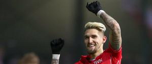 Der Siegtorschütze. Robert Andrichs Tor bringt den 1. FC Union in die nächste Runde.