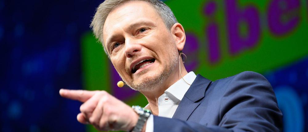 FDP-Chef Christian Lindner.