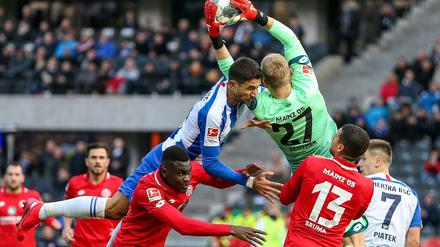 Eine zu hohe Aufgabe: Im Heimspiel gegen Mainz gab es für Hertha BSC nichts zu holen.