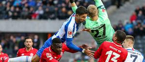 Eine zu hohe Aufgabe: Im Heimspiel gegen Mainz gab es für Hertha BSC nichts zu holen.