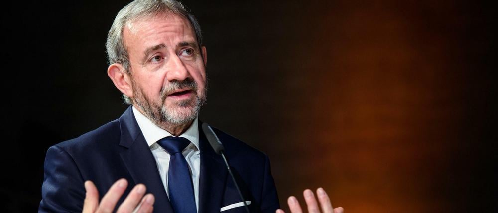 Hermann Parzinger, Präsident der Berliner Stiftung Preußischer Kulturbesitz, beim Jahresempfang.