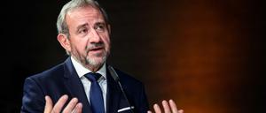 Hermann Parzinger, Präsident der Berliner Stiftung Preußischer Kulturbesitz, beim Jahresempfang.