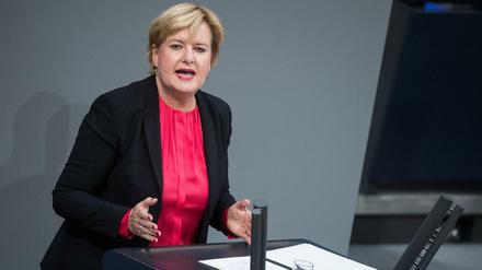 Eva Högl, SPD-Bundestagsabgeordnete aus Berlin und (noch) Chefin des Kreisverbands Mitte.