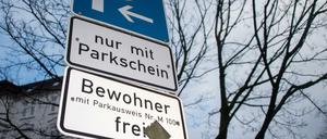 Über höhere Preise fürs Anwohnerparken wird seit einiger Zeit diskutiert.