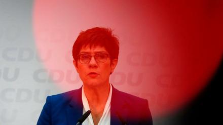 Annegret Kramp-Karrenbauer am Montag in Berlin.