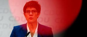 Annegret Kramp-Karrenbauer am Montag in Berlin.
