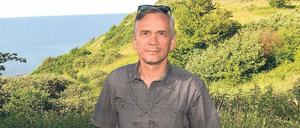 War bereits mit „Kruso“ für den Deutschen Buchpreis nominiert. Lutz Seiler auf Hiddensee.