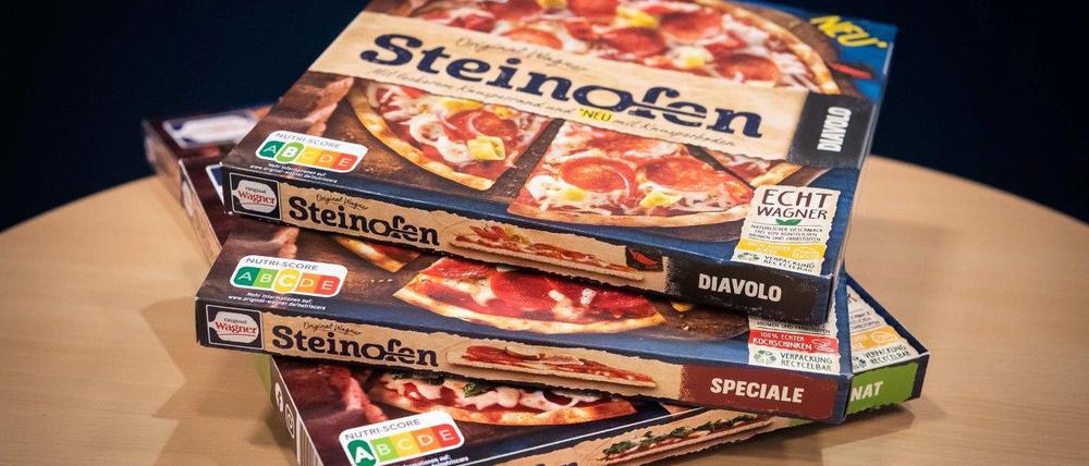 Das erste Nestlé-Produkt mit Nutri-Score: die Wagner-Pizza