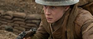 George MacKay als Schofield in einer Szene des Films "1917".