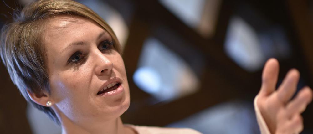 Klare Kante. Magdalena Neuner will, das die Sportler bei Olympia mehr im Vordergrund stehen.