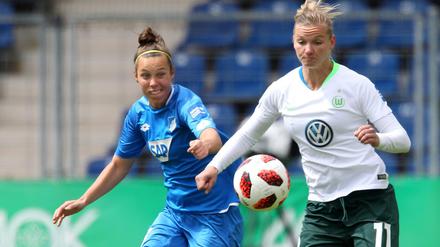 Unter einem Dach. Die TSG Hoffenheim und der VfL Wolfsburg haben eine eigene Frauenfußball-Abteilung.